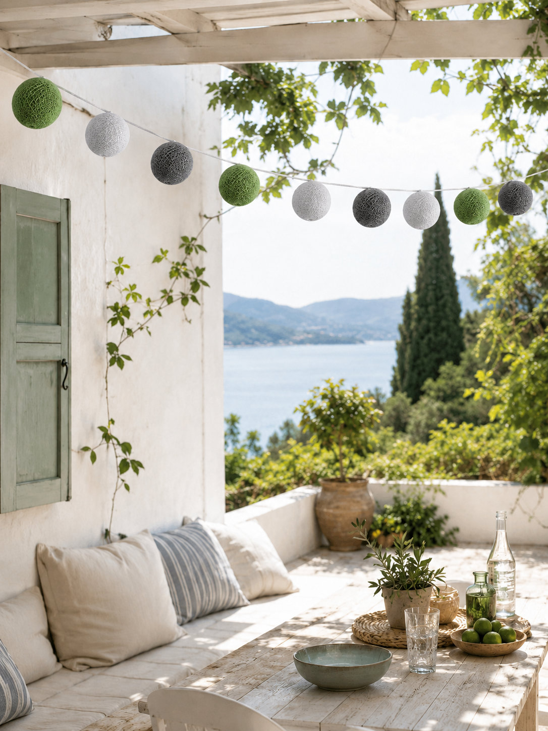 Αδιάβροχη Γιρλάντα Verde
