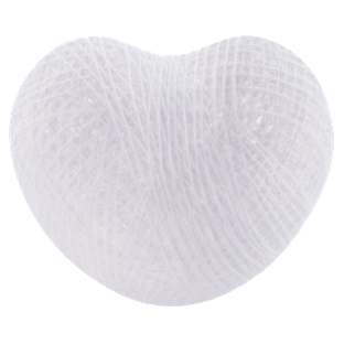 White heart image
